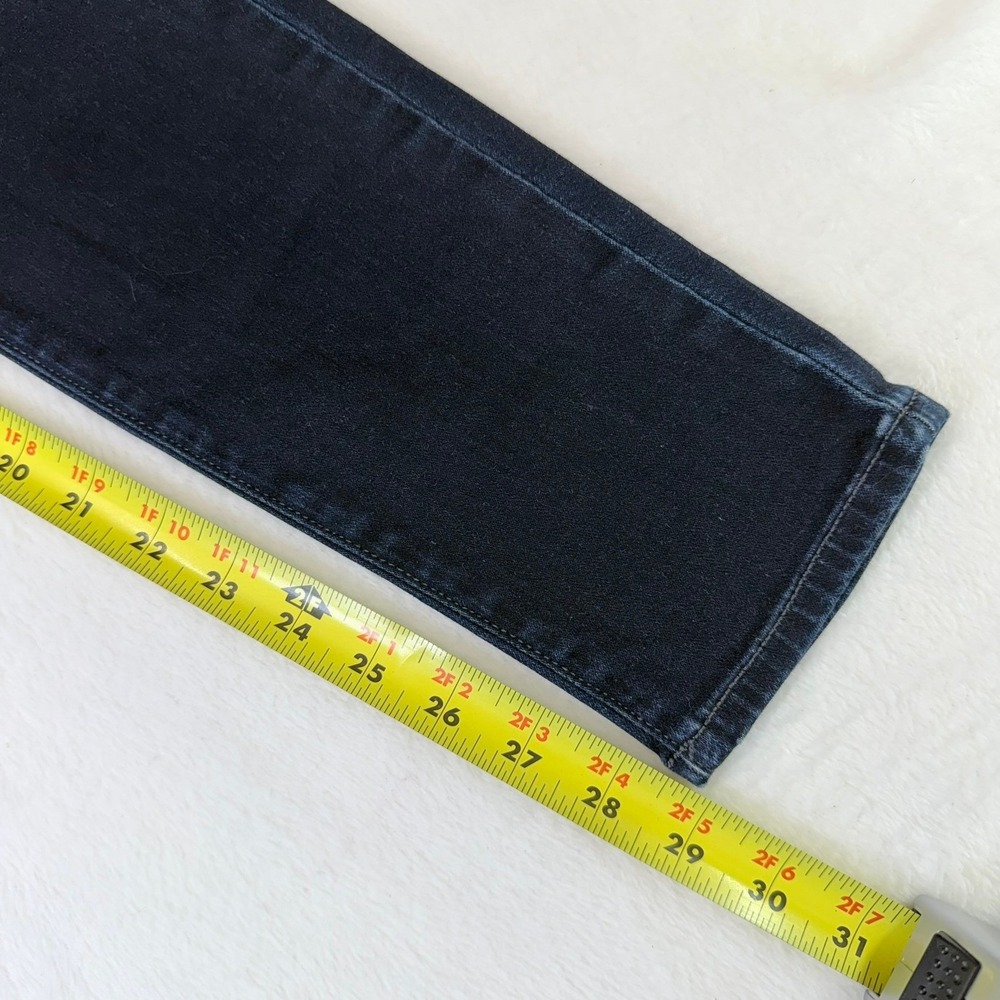 Agolde‎ Sophie High Rise Skinny Jeans Dark Indigo Blue Size 28 Made in USA - Picture 9 of 10